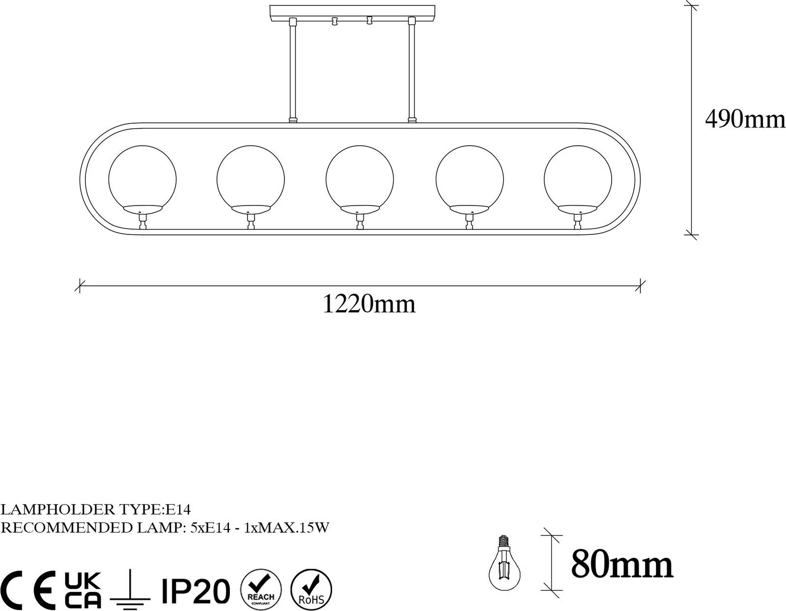 Llambë tavani Opviq, Jewel - 10626, ngjyrë ari me shkëlqim