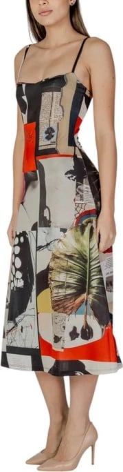 Fustan Desigual femra, i kuq