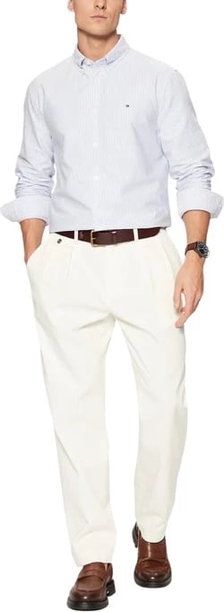 Këmishë Tommy Hilfiger për meshkuj, e kaltër e çelët