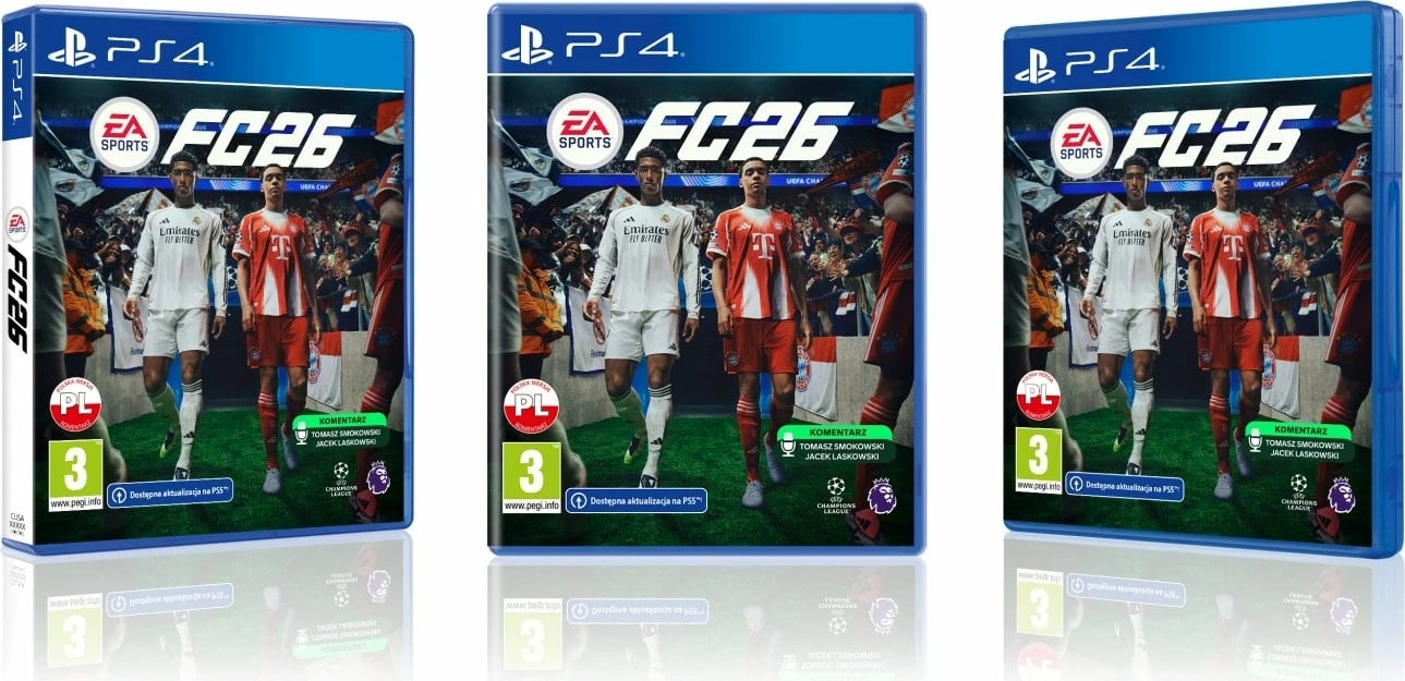 Lojë PS4, Cenega, EA Sports FC 26, Blu-ray, anglisht/polnisht, PEGI 3