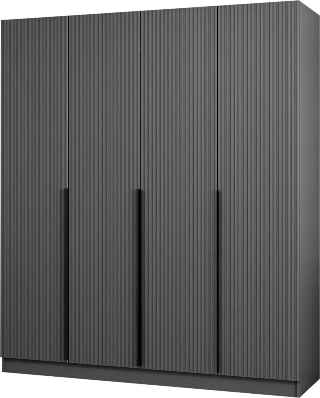 Dollap Hanah Home, Kale Plus, anthracite, 180x210x52cm
