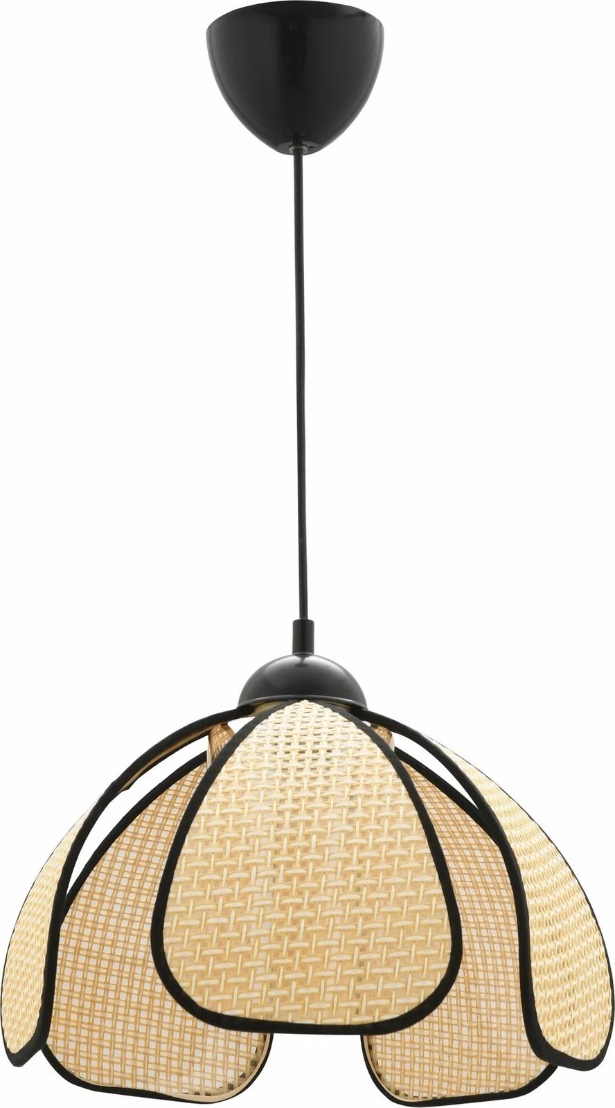 Llambë tavani Opviq, krem e zezë, 64818