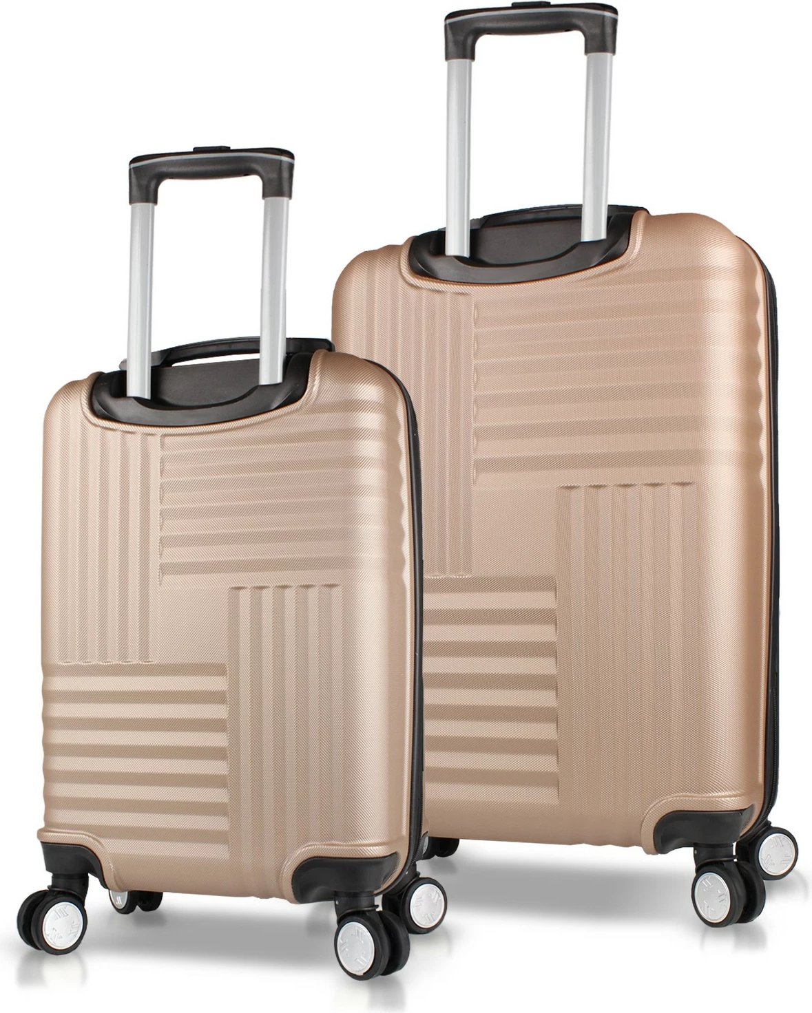 Set valixhesh (2 copë), ngjyrë ari, Zoozie Bags, 8203