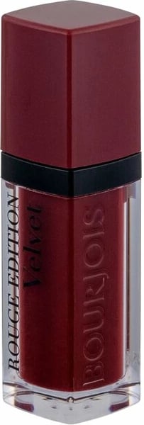 Buzëkuq i lëngshëm për femra BOURJOIS Paris Rouge Edition Velvet 19 Jolie-De-Vin, e kuqe, 7,7ml