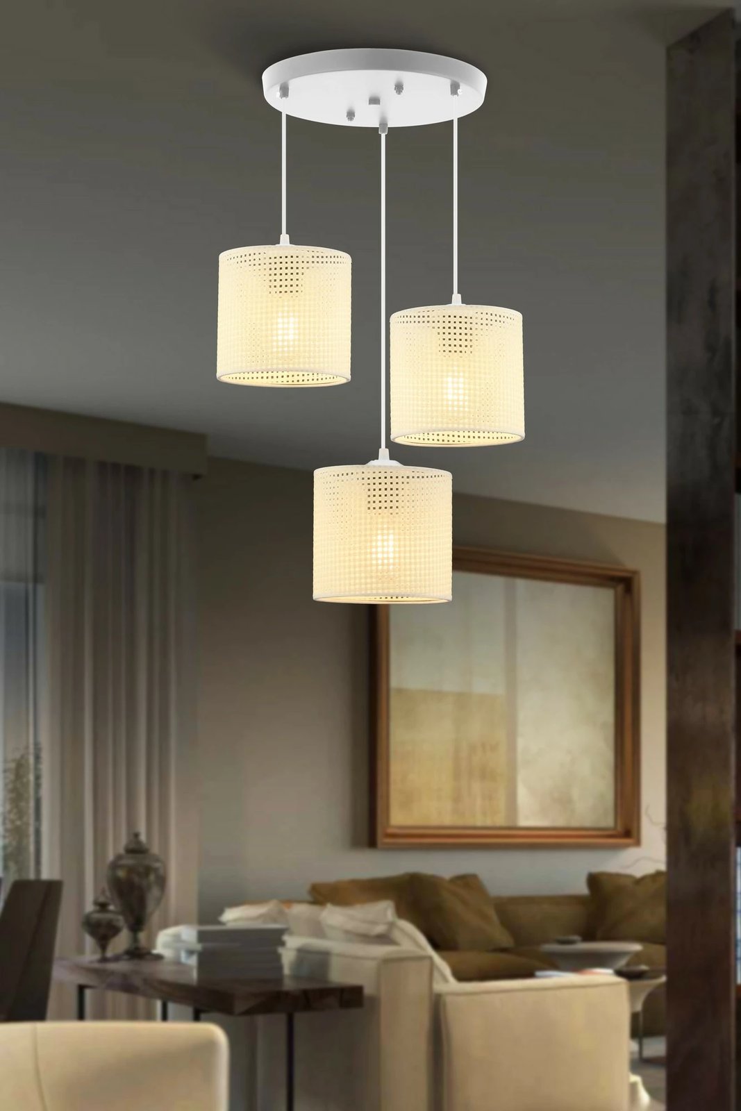 Llambë tavani Opviq, Multi Balance, e bardhë