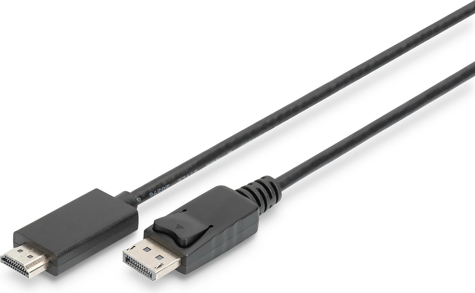 Kabllo adapter Digitus DisplayPort - HDMI, 2 m, e zezë