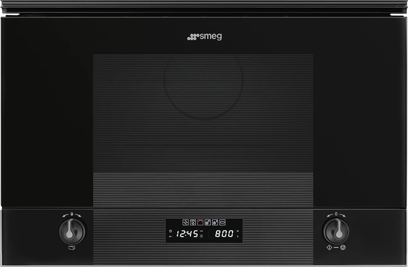 Mikrovalë SMEG Linea MP122B3, 20 L, 700 W, e zezë