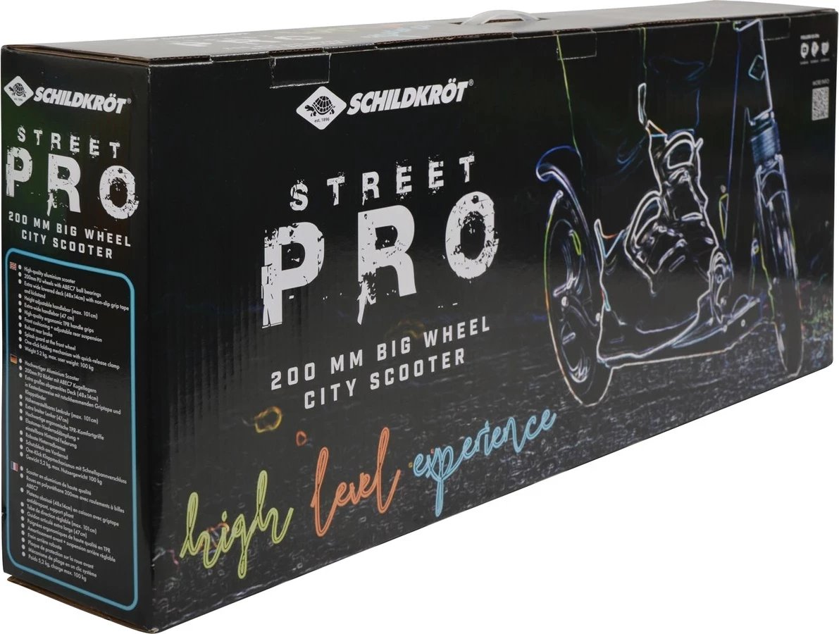 Skuter Schildkröt Funsports Street Pro Universal Classic, Gri