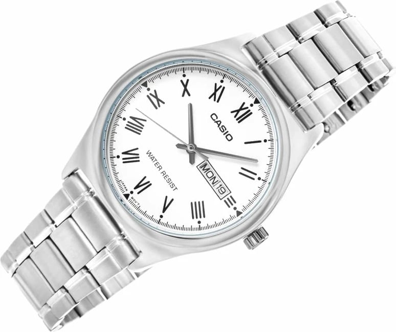 Orë dore për meshkuj CASIO, argjend