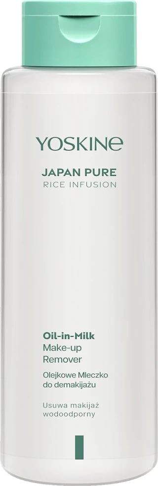 Qumësht pastrues për heqje grimi për femra Yoskine Japan Pure Rice Infusion Oil Milk, 400ml