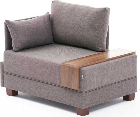 Karrige një vendëshe Fly Left, kafe, Atelier del Sofa