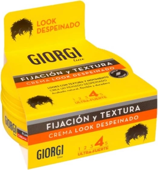 Krem për stilim flokësh Giorgi Line Fixation And Texture Cream Look Dishevelled Nº4, 125ml