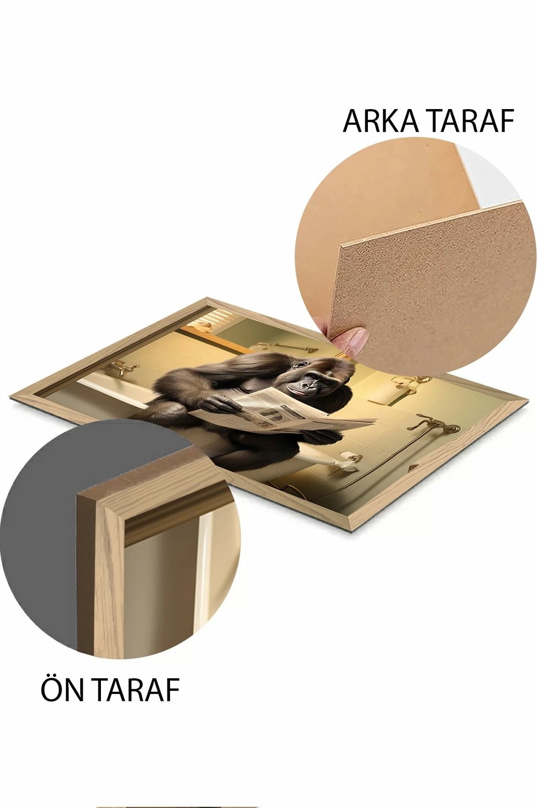 Pikturë dekorative, shumëngjyrëshe, Wallity, Arthynmodelyty2030-54, 20x30cm