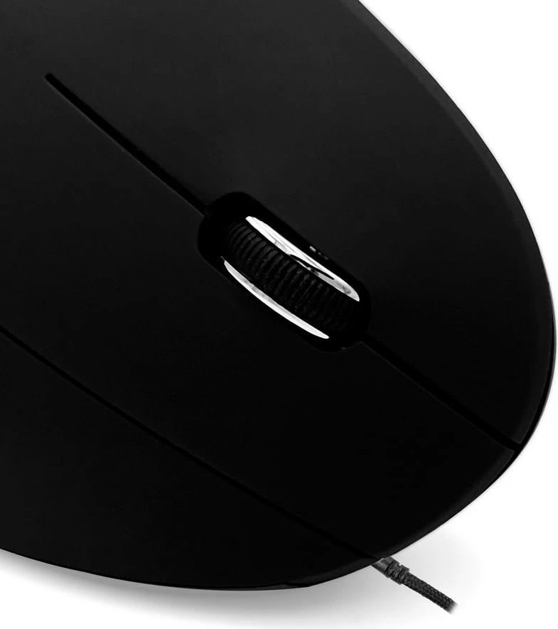 Maus vertikal Media-Tech Vertic MT1122, me ndriçim shumëngjyrësh, me kabllo, i zi