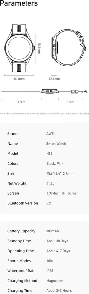 Orë E Mençur AWEI H19