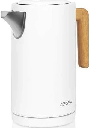 Çajnik elektrik Zeegma Ketlee, 1.7L, 2200W, bardhë