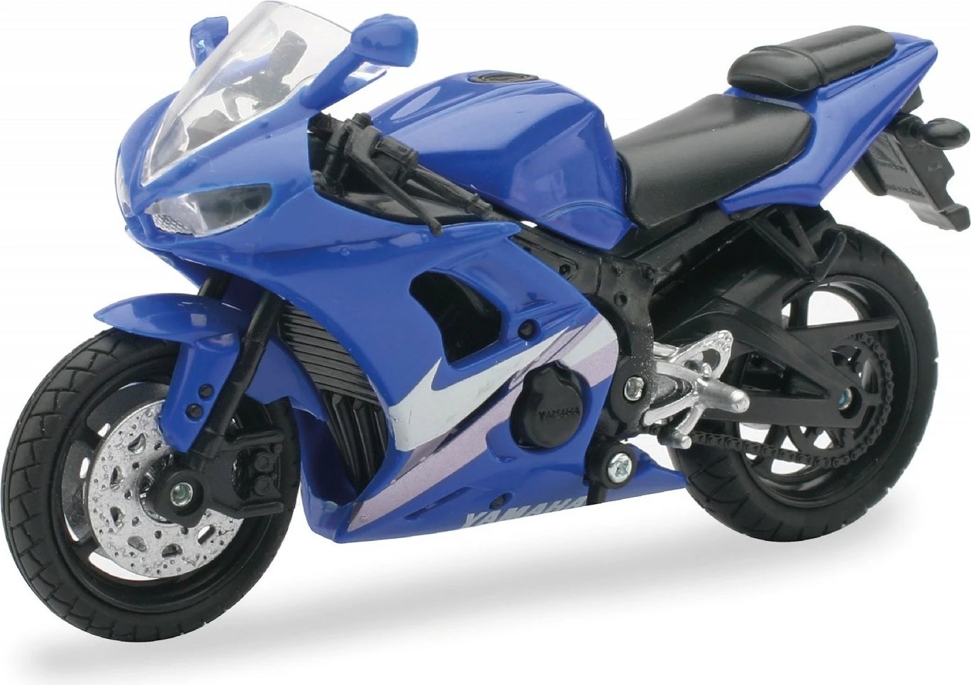Lodër motor Yamaha YZF-R6 Daffi 1:18, Blu