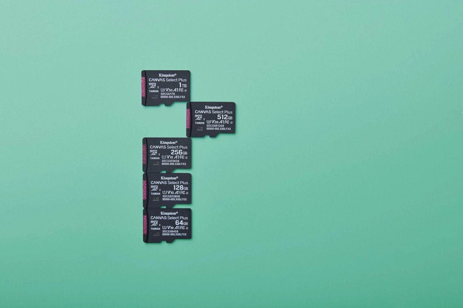 Kartë memorie Kingston Canvas Select Plus Gen3, 64GB, microSDXC, e zezë