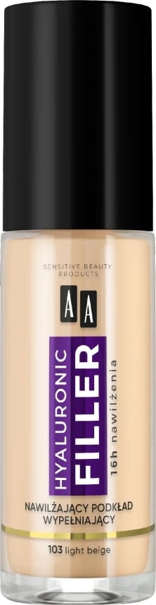 Fondatinë për femra AA Make Up Filler Wrinkle-Filling 103 Light Beige, 30ml