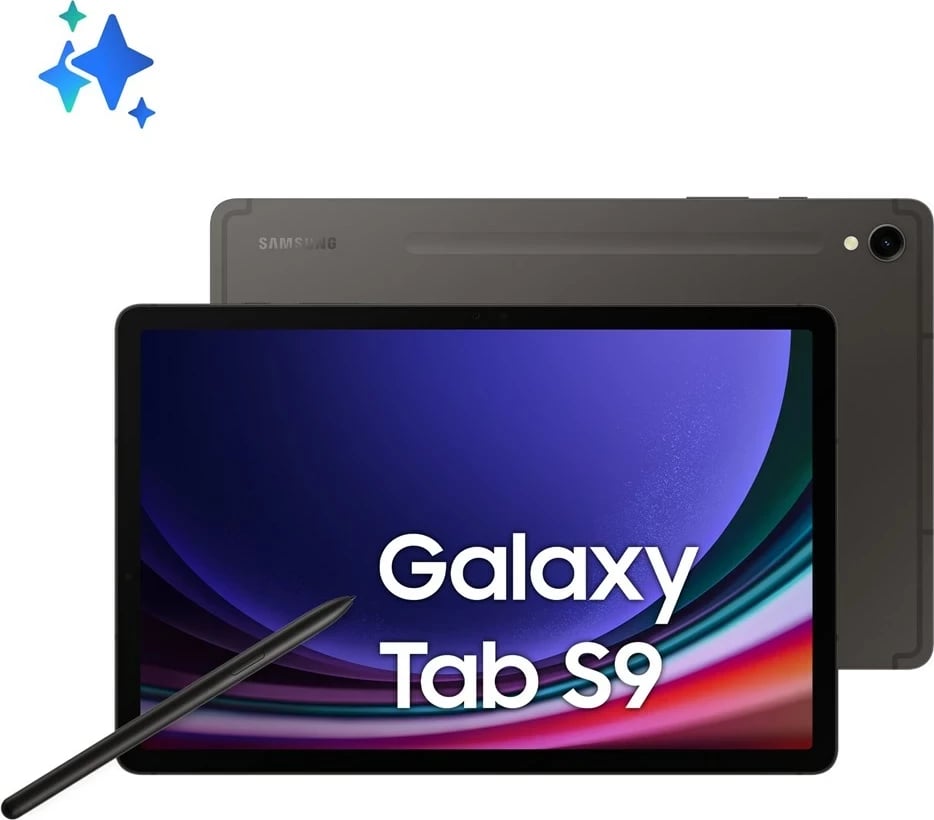 Tablet Samsung Galaxy Tab S9 SM-X716B, 11", 5G, 12 GB RAM, 256 GB, Graphite Tablet Samsung Galaxy Tab S9 SM-X716B, 11", 5G, 12 GB RAM, 256 GB, Graphite