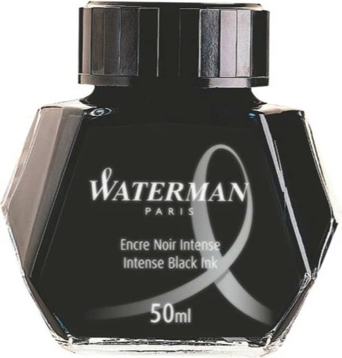 Shishe bojë Waterman S0110710, 50ml, e zezë, transparente