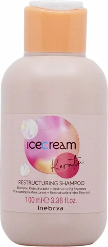Shampon për flokë Icecream Inebrya Keratin, 100 ml