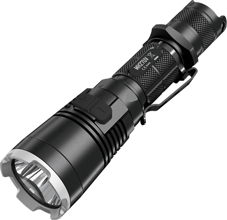 Dritë dore Nitecore MH27UV, LED, e zezë