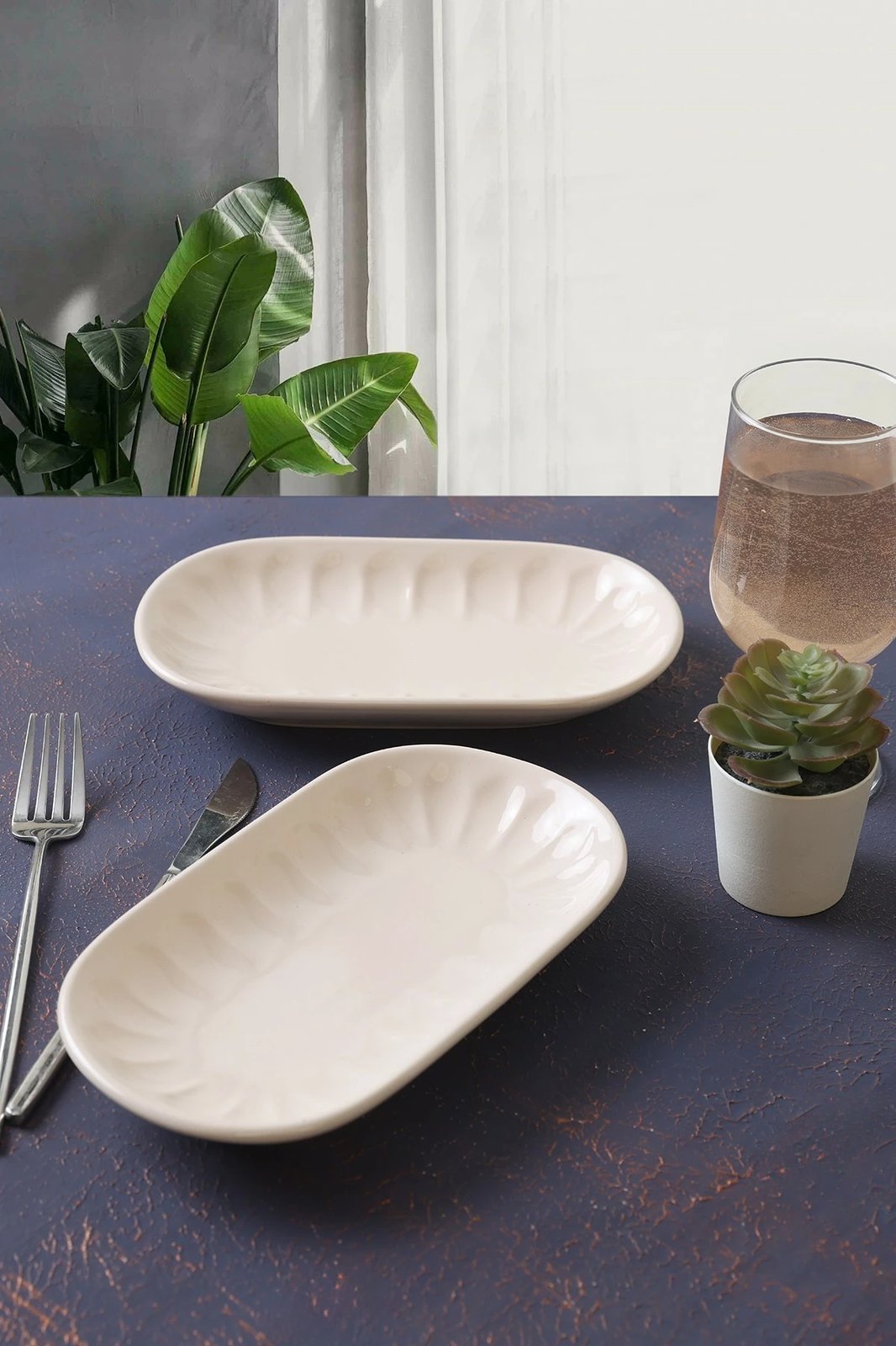 Set pjatash servirëse (2 copë), Hermia Concept, X00017596