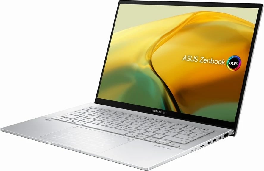 Laptop ASUS Zenbook 14 OLED UX3402VA-IS94T, Intel Core i9, 16 GB RAM, 1 TB SSD, Ekran Prekës 14", Argjendtë