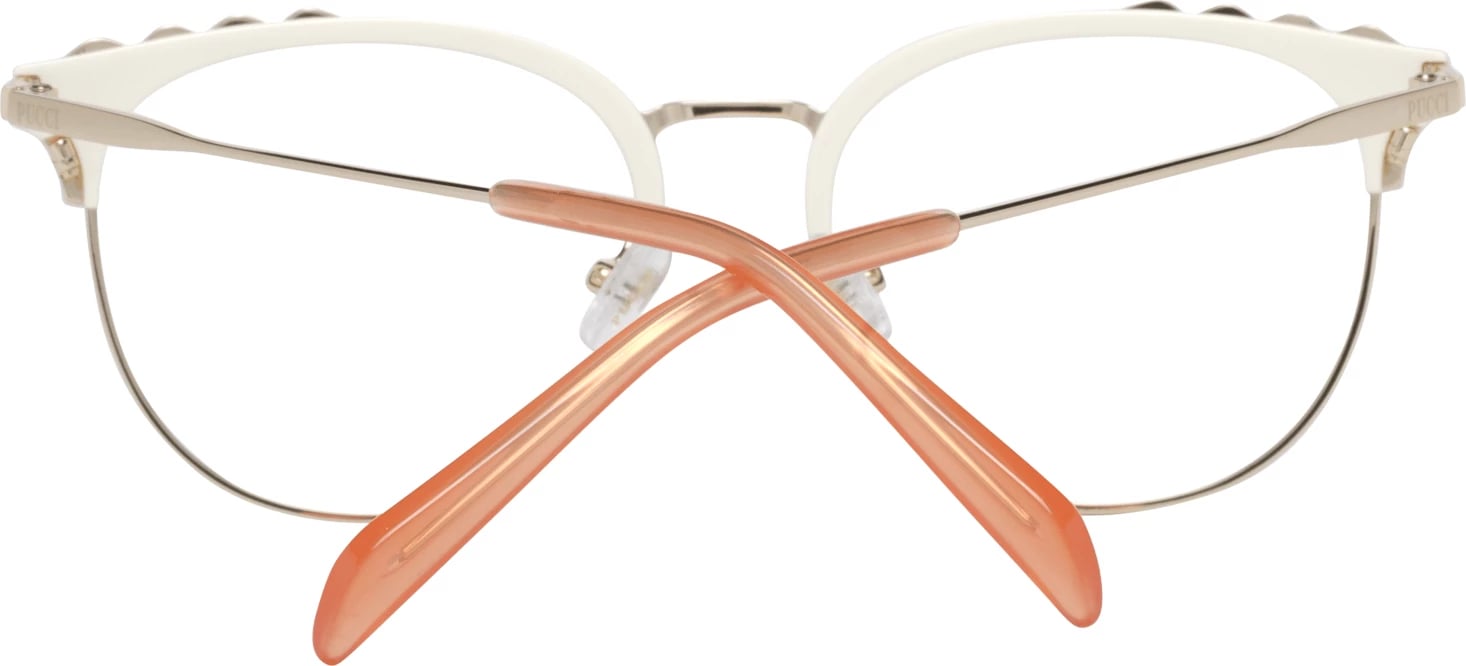 Kornizë optike për femra Emilio Pucci, e bardhë
