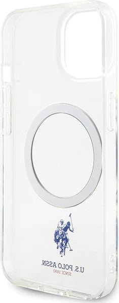Mbështjellës U.S. Polo Assn. USHMP15SUCIT për iPhone 15 6.1", MagSafe, Transparent Mbështjellës U.S. Polo Assn. USHMP15SUCIT për iPhone 15 6.1", MagSafe, Transparent