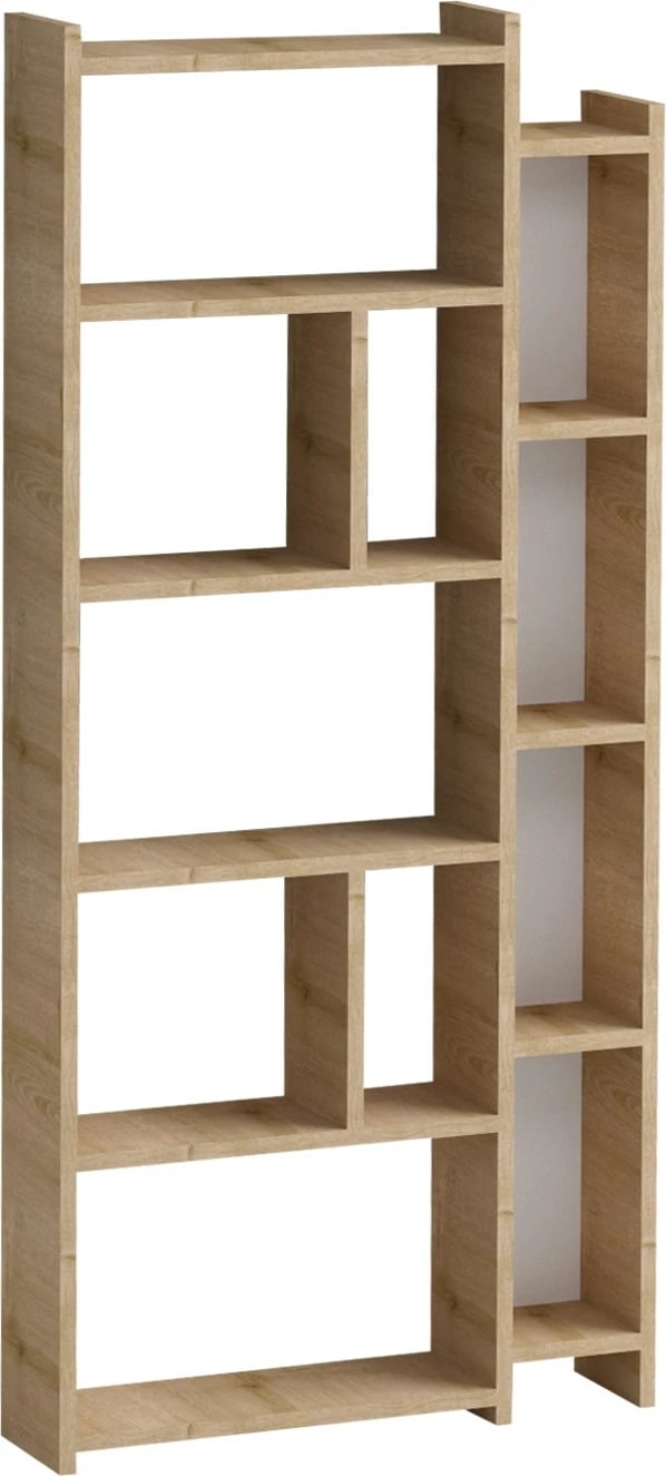 Raft librash Skye Decor, ngjyrë lisi, Momo