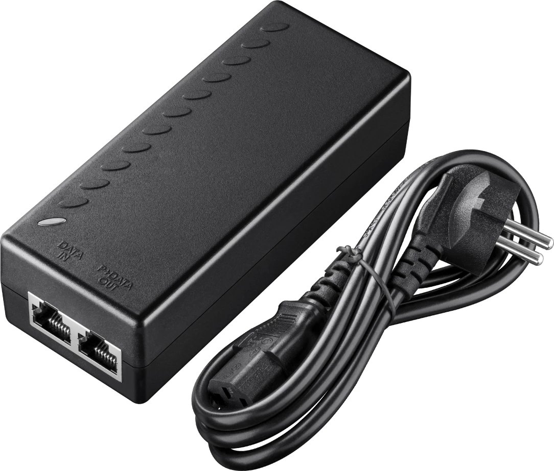 30W Gigabit PoE+/PoE Injector