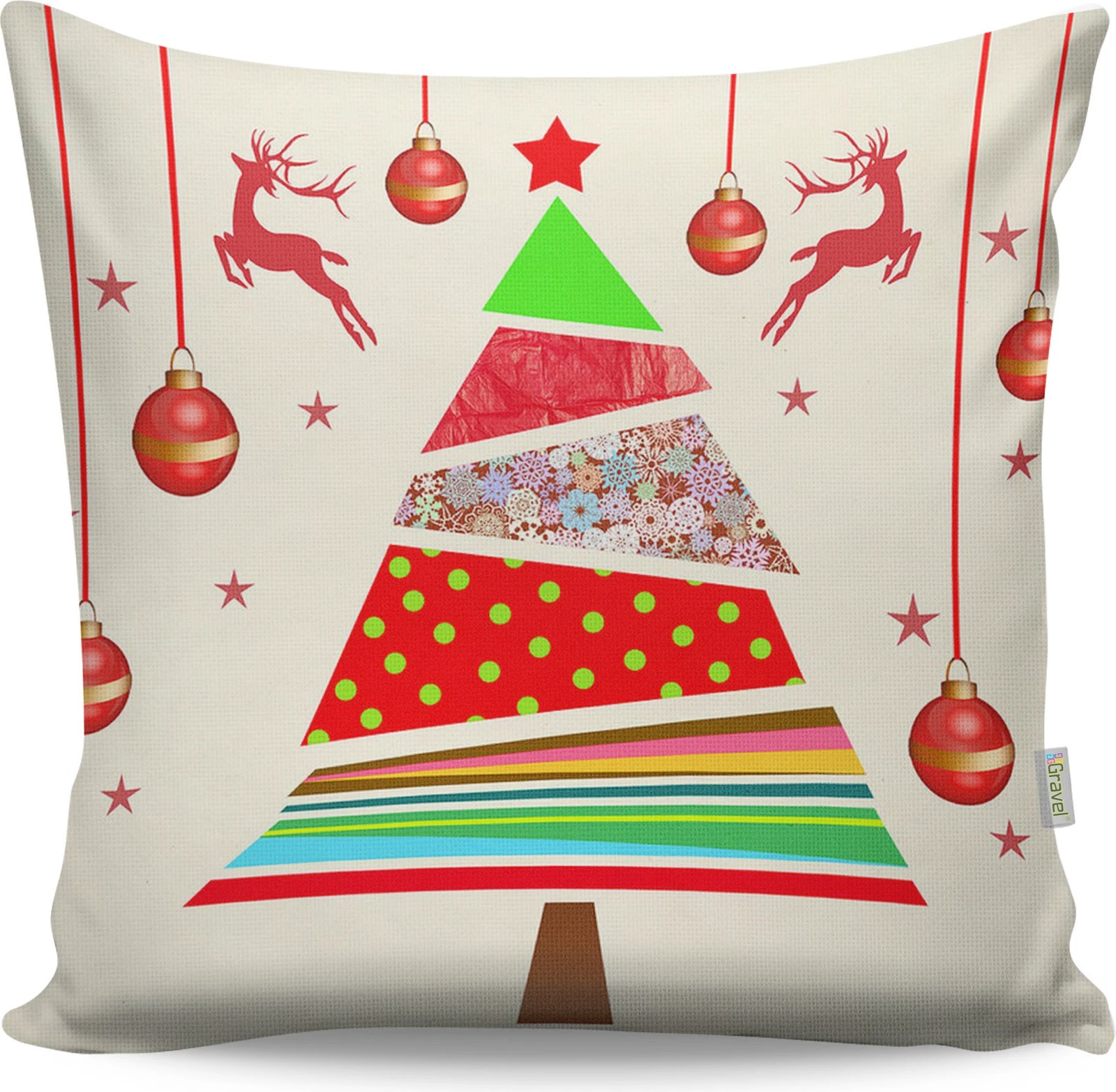 Jastëk dekorativ Evila Originals, shumëngjyrësh, A12966