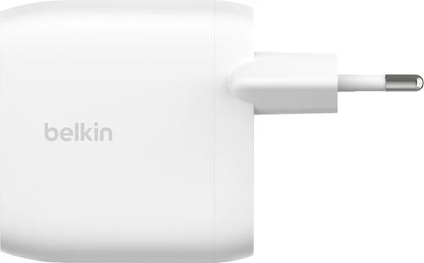 Karikues Belkin BoostCharge Pro, 60W, 2x USB Type-C, i bardhë
