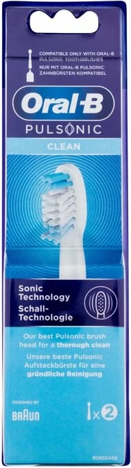 Kokë rezervë për brushë dhëmbësh elektrike Oral-B Pulsonic, 2 copë