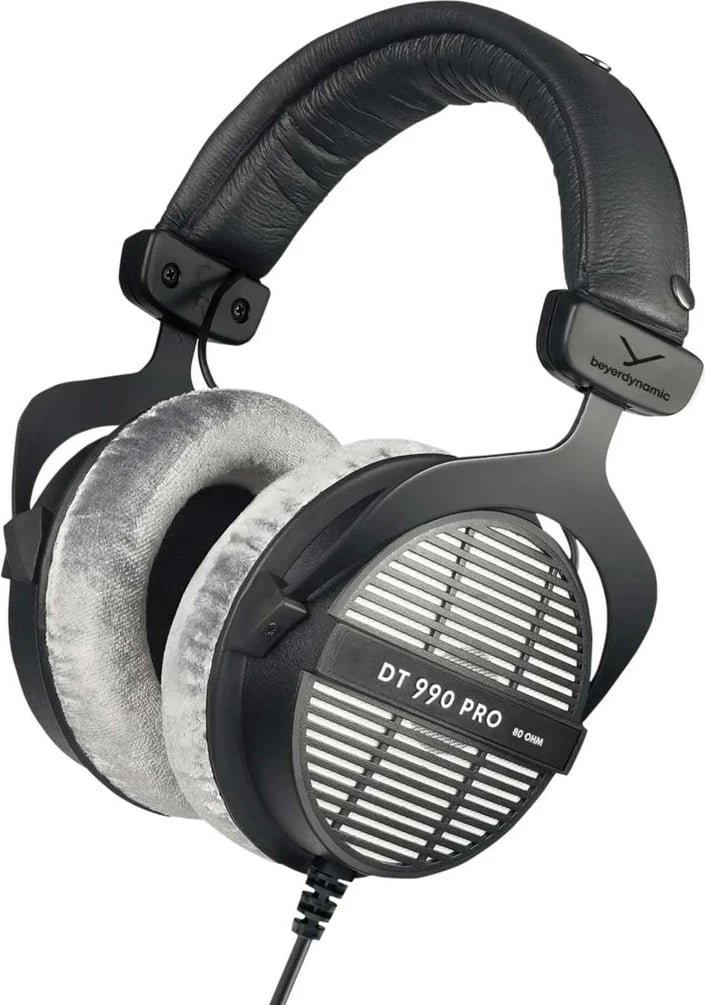 Kufje studio Beyerdynamic DT 990 PRO, 80 OHM, të hapura, të zeza