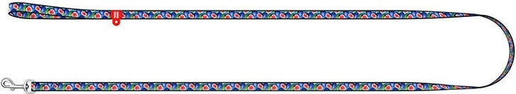 Litar qeni Waudog 4201000090-3, najlon, 122 cm, 20 mm, dizajn fig