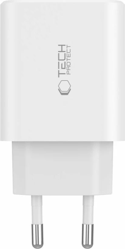 Karikues rrjeti Tech-Protect NC30W, 3 porta (2x USB-C PD 30W, 1x USB-A QC 3.0), i zi