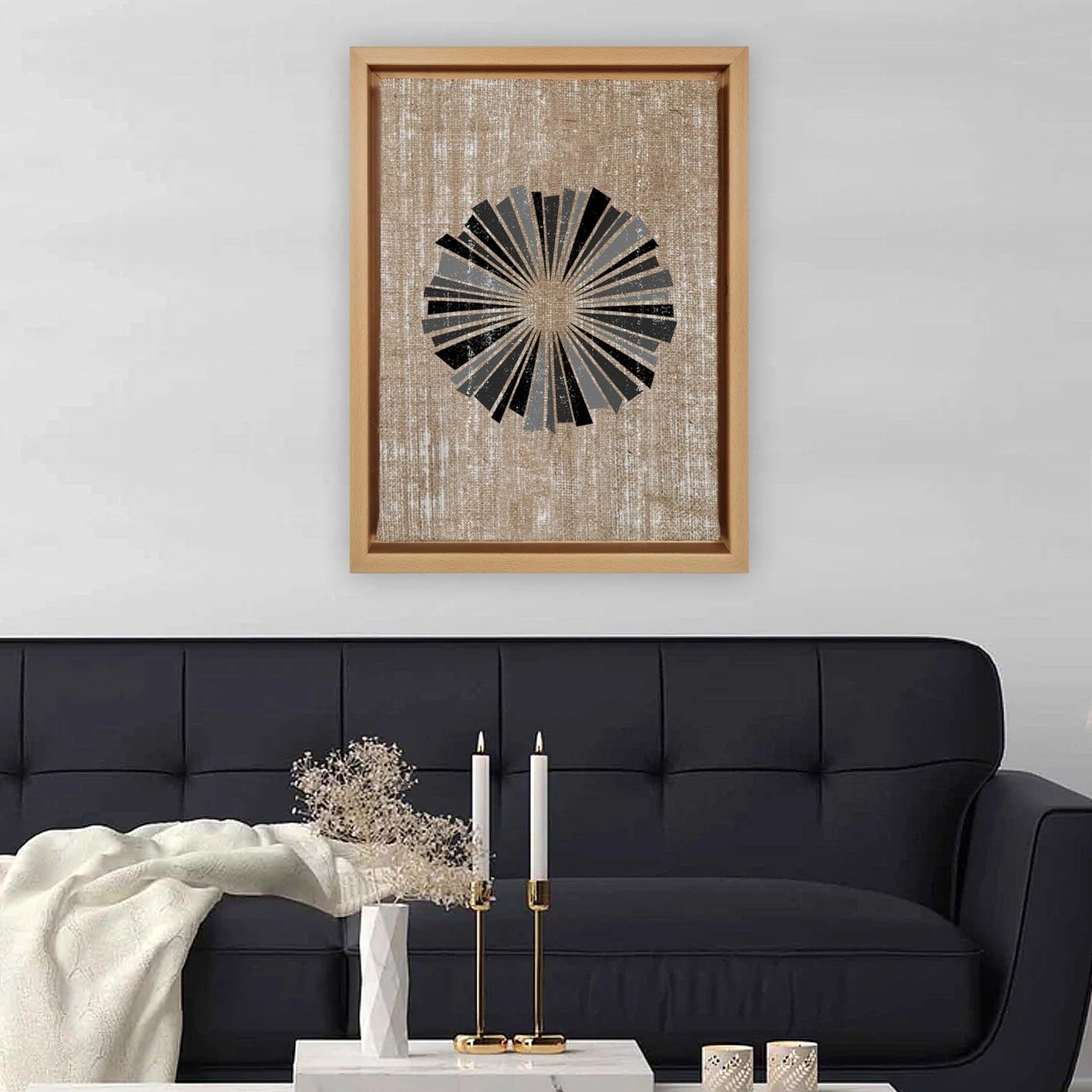 Pikturë dekorative në kanavacë Wallity, shumëngjyrëshe, LNJ31804047880, 96x136cm