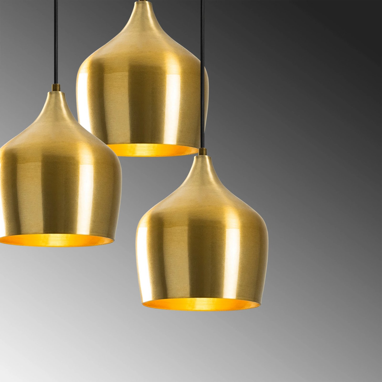 Llambë tavani Opviq Dodo, ngjyrë ari, 6278