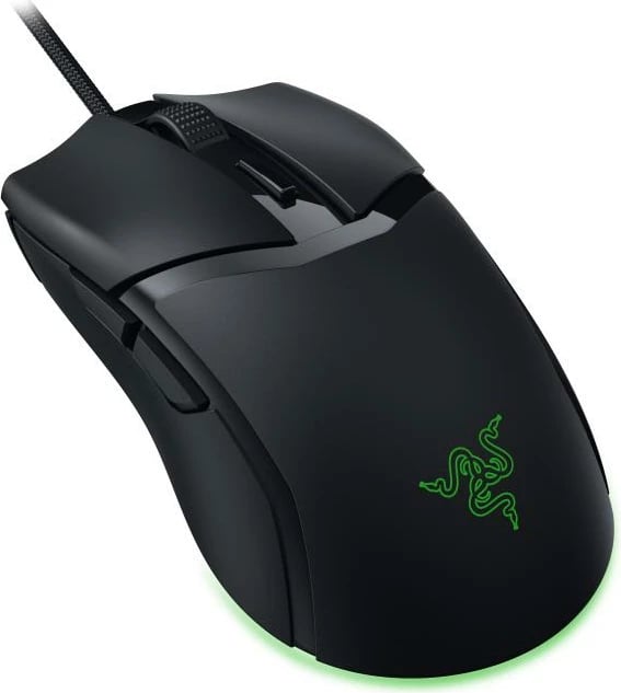 Maus Razer Cobra RZ01-04650100-R3M1 me butona anësorë, me kabllo, e zezë