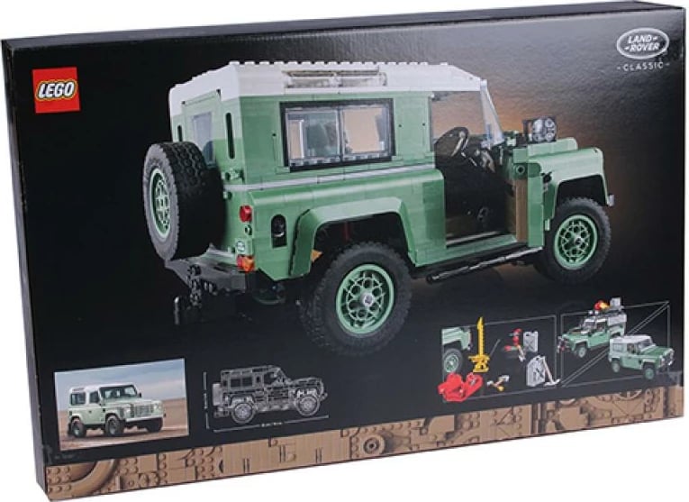 Set ndërtimi, LEGO, Icons Land Rover Classic Defender 90 10317, 2336 pjesë, 18+
