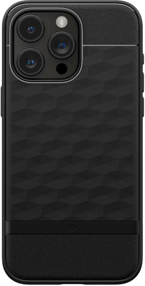 Mbështjellës Spigen Caseology Parallax Mag për iPhone 15 Pro, MagSafe, Matte Black