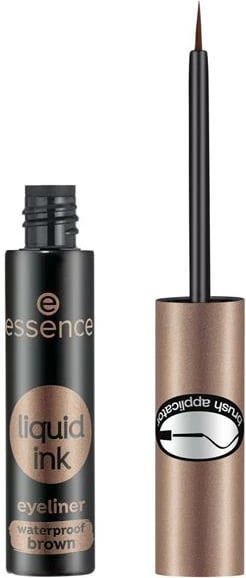 Penel për sy Essence Liquid Ink,  02 Ash brown, 3 ml