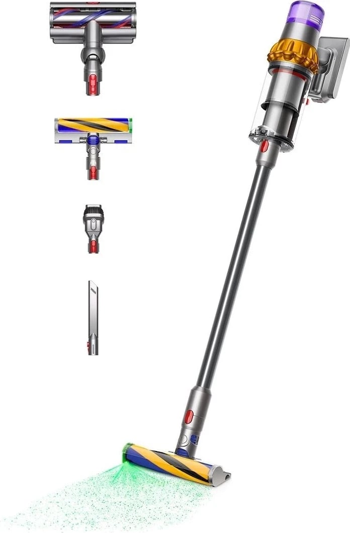 Fshesë vertikale Dyson V15 Detect Absolute (2023) E, argjendtë
