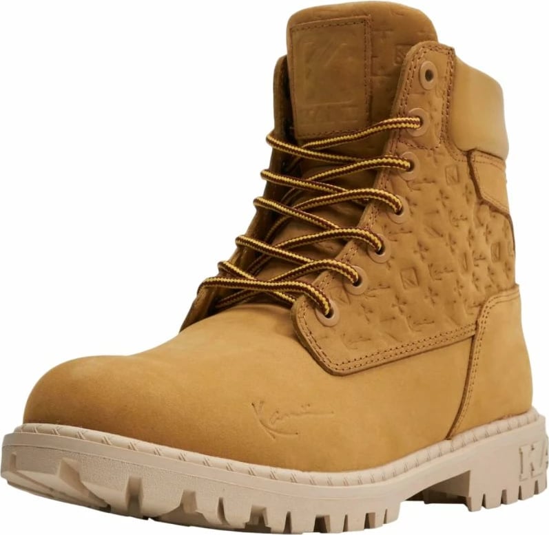 Çizme për meshkuj Karl Kani, të kaftë/ bezhë Çizme për meshkuj Karl Kani, të kaftë/ bezhë