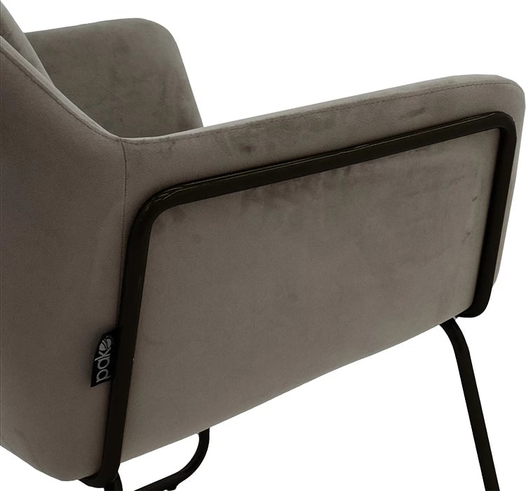 Karrige Mira, anthracite-black, 65x69x86cm