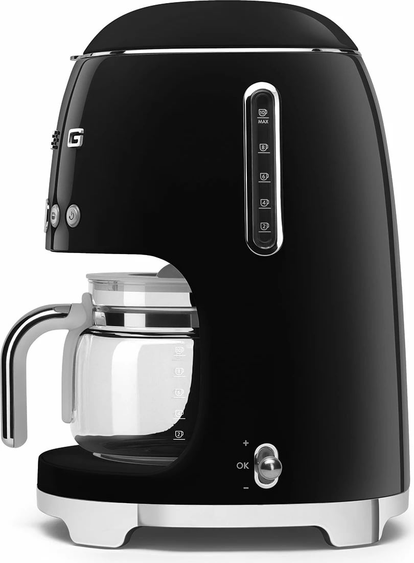 Aparat për kafe filter SMEG DCF02BLEU, i zi