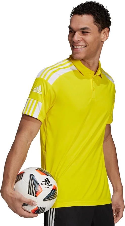 Maicë polo për meshkuj adidas, e verdhë